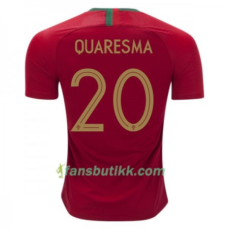 Fotball-VM 2018 Portugal drakt Quaresma 20 Hjemmetrøye